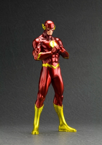 Bartholomew Allen (The Flash), Justice League, Kotobukiya, Pre-Painted, 1/10